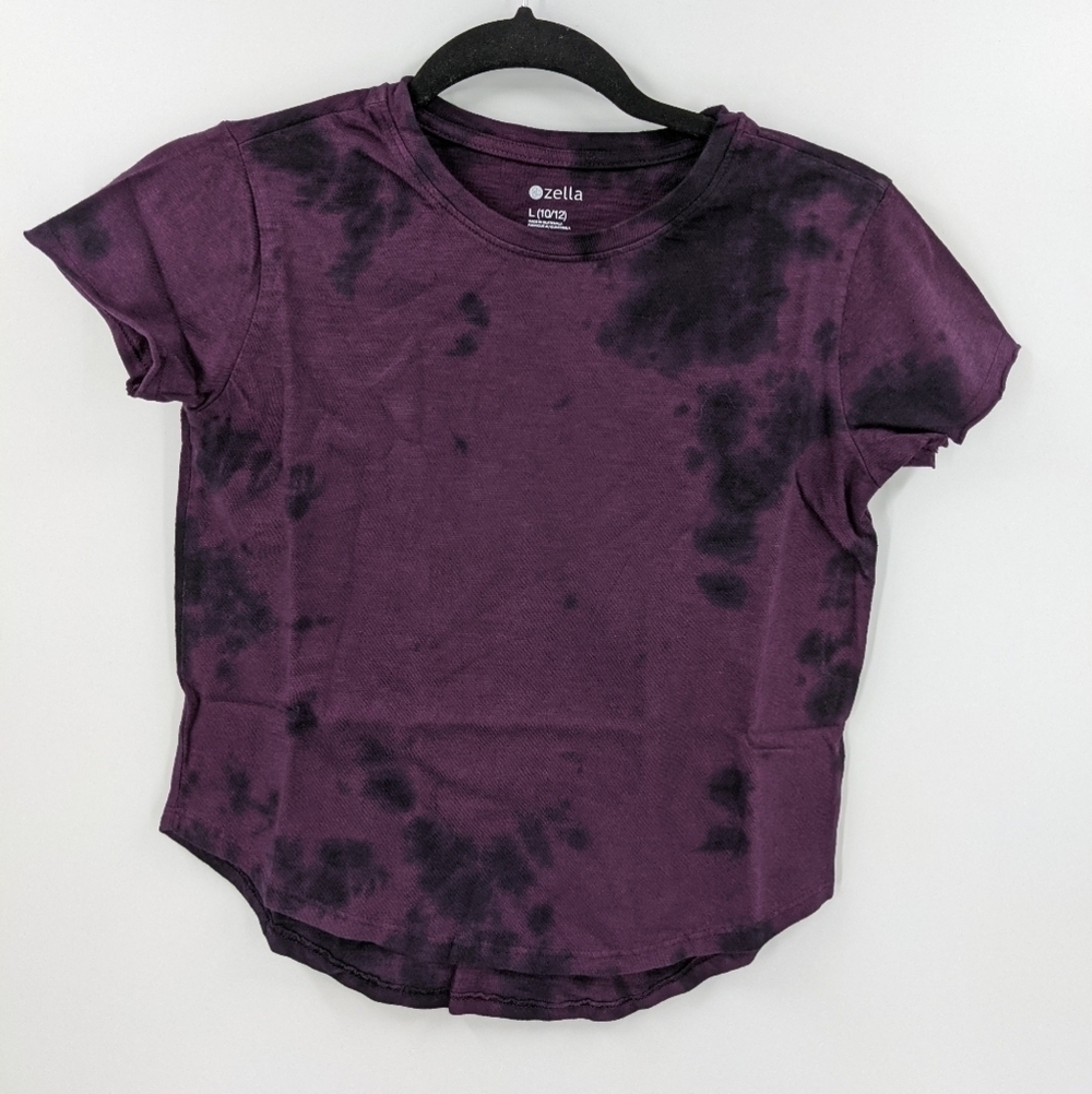 Girls ZELLA Tie Dye Short Sleeve Tee